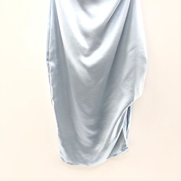 superdown‎ Billie Drape Midi Dress in Dusty Blue XXS - Picture 6 of 11